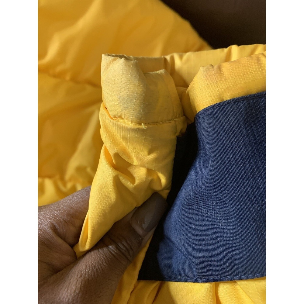 Vintage yellow 90s Tommy Hilfiger‎ puffer jacket - Picture 8 of 12